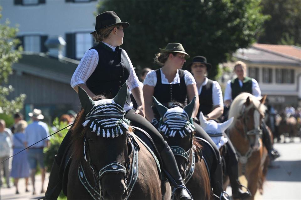 Der Rosstag findet traditionell am letzten Sonntag im August statt.Felix Hörhager/dpa