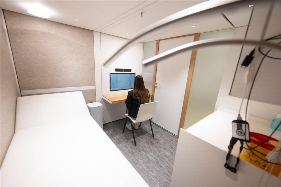 Der „S Medical Room“ ist an ein Versorgungszentrum angeschlossen.Marijan Murat/dpa