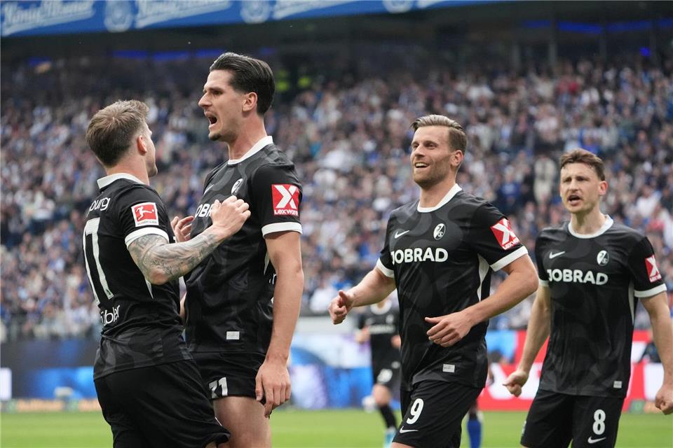 Der SC Freiburg kann aus eigener Kraft die Teilnahme an einem internationalen Wettbewerb klarmachen.Marcus Brandt/dpa