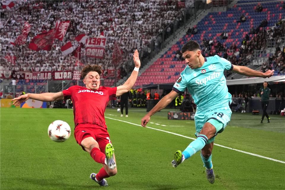 Der SC Freiburg musste beim FC Bologna kämpfen.Massimo Paolone/LaPresse/AP/dpa