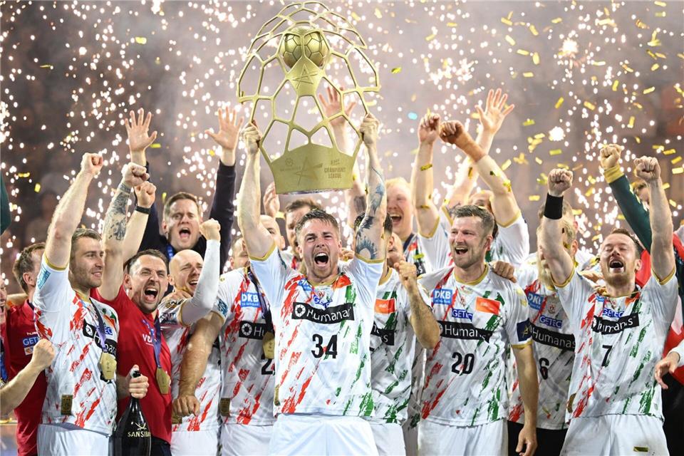 Der SC Magdeburg gewann die Champions League im Vorjahr. (Archivbild)Marius Becker/dpa
