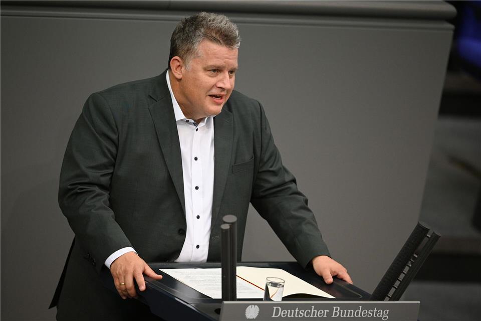 Der SPD-Abgeordnete Carsten Träger war umweltpolitischer Sprecher seiner Fraktion und Parlamentarischer Staatssekretär im Bundesumweltministerium. (Archivbild)Niklas Graeber/dpa