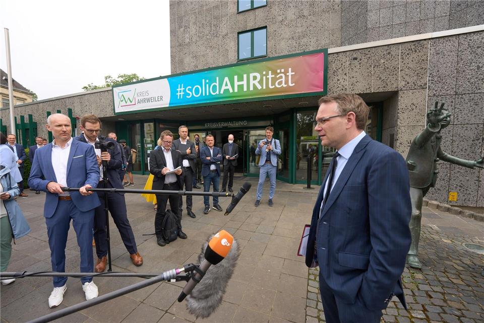 Der SPD-Politiker Martin Haller war Vorsitzender des Landtagsuntersuchungsausschusses zur tödlichen Flut im Ahrtal. (Archivbild)Thomas Frey/dpa
