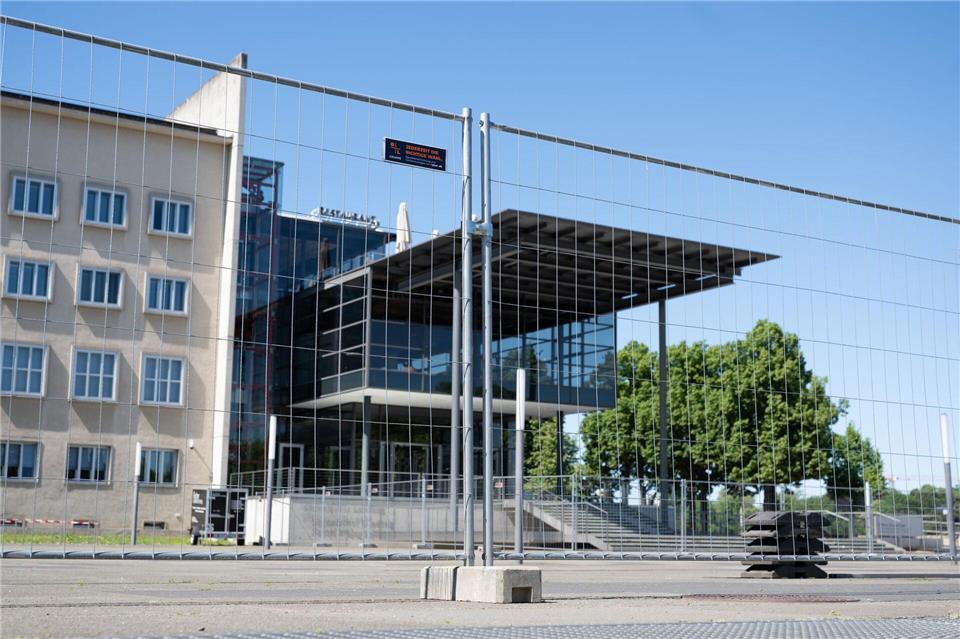 Der Sächsische Landtag wird in den kommenden vier Jahren zur Baustelle. Sebastian Kahnert/dpa