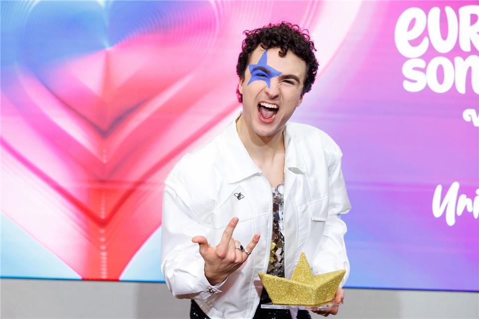 Der Sänger Cosmó nimmt für Österreich am ESC 2026 teil. (Archivbild)Florian Wieser/APA/dpa