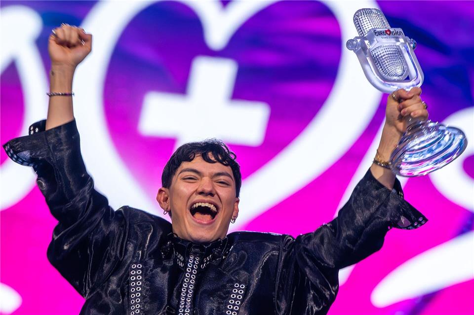 Der Sänger JJ holte den ESC 2026 nach Österreich. (Archivbild)Jens Büttner/dpa
