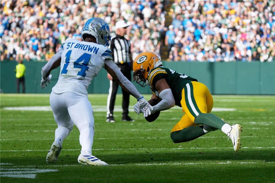 Comeback-Spektakel in Buffalo: Bills bezwingen Ravens 41:40 Der Saisonstart für Amon-Ra St. Brown und die Lions lief nicht wie erhofft.Morry Gash/AP/dpa