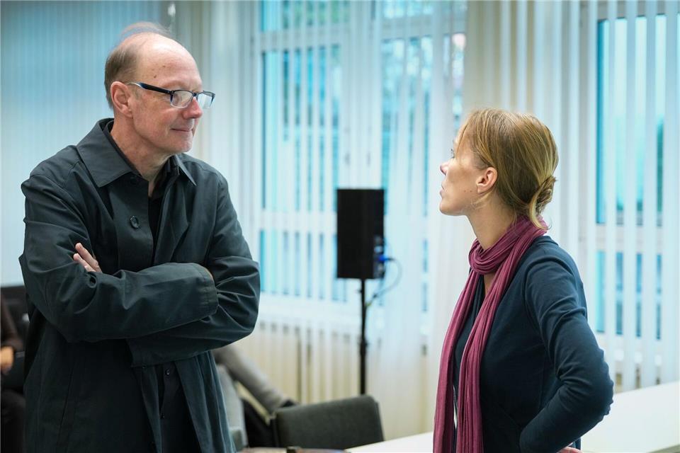 Der Satiriker und Europaabgeordnete Martin Sonneborn bei der Verhandlung vor dem Verwaltungsgericht.Soeren Stache/dpa