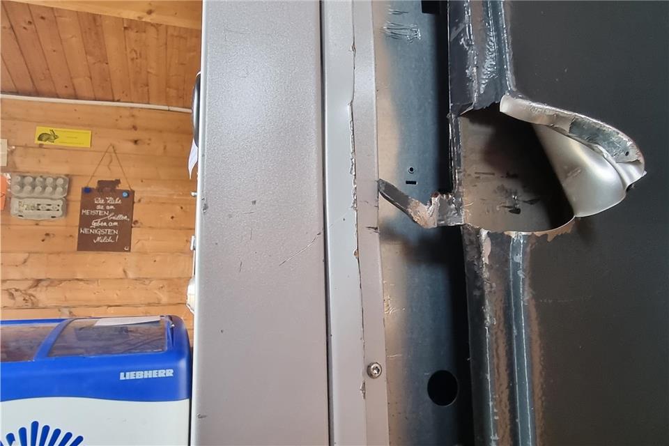Der Schaden an den Automaten durch die Aufbrüche steht in keiner Relation zur Beute.