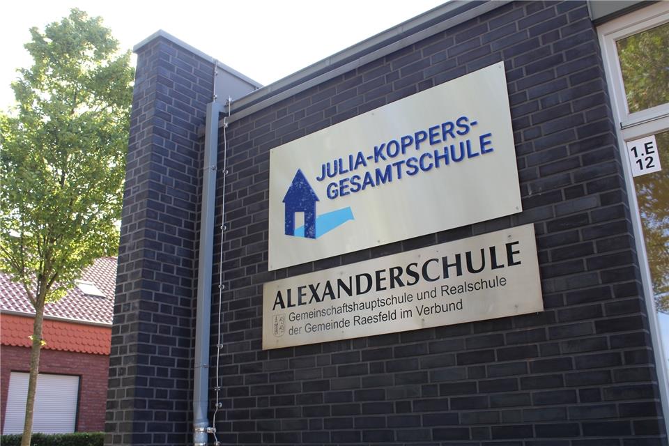 Der Schulhof der Alexander- und der Julia-Koppers-Gesamtschule soll umgestaltet werden.