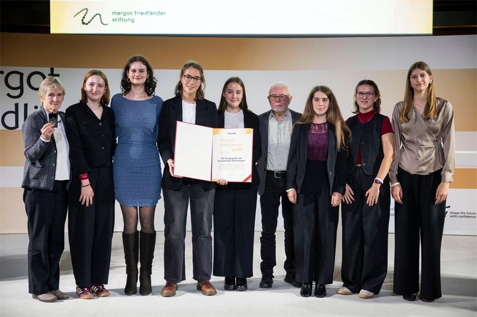 Der Schulpreis ging nach Rövershagen.Christophe Gateau/dpa