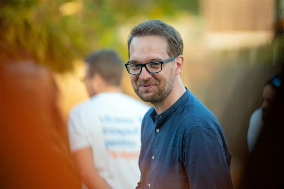 Der Schwarzwälder Dominic Fritz hat als Bürgermeister von Temeswar viel für die Entwicklung dieser Stadt getan.Ovidiu David/Dominic Fritz/dpa