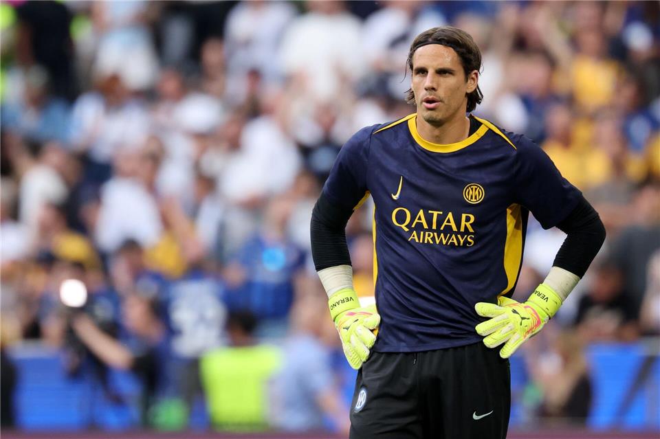 Der Schweizer Torwart Yann Sommer verlässt Inter Mailand. (Archivbild)Christian Charisius/dpa