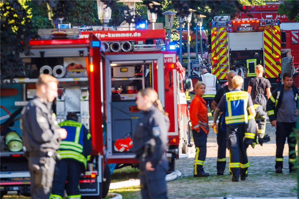 Der Schweriner Landtag zeigte angesichts des Brandes einer Ludwigsluster Klinik seine Anteilnahme.Jens Büttner/dpa