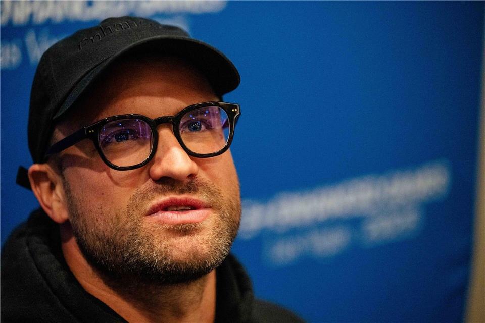 Der Schwimmer Marius Kusch ist einer von zwei deutschen Sportlern bei den Enhanced Games.Maximilian Haupt/dpa
