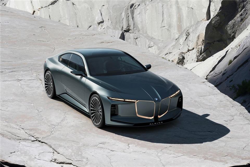 Der Serienstart des Vision Alpina wurde für das Ende des Jahres angekündigt.BMW Group/dpa-tmn