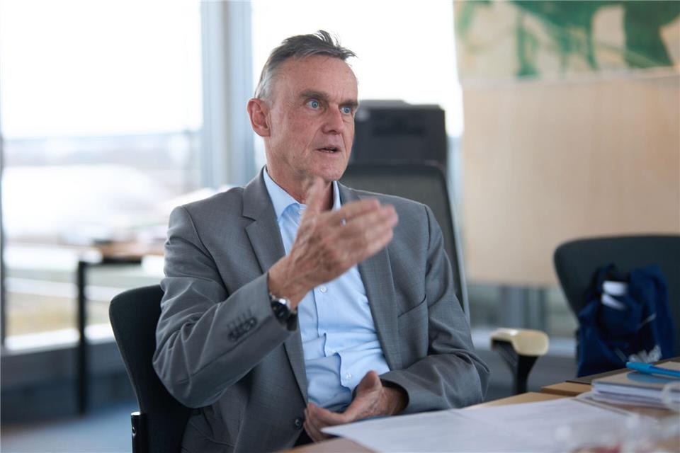 „Der Sommerflugplan wird auch nächstes Jahr noch weiter steigen“, sagte Geschäftsführer Rüdiger Franke.Thomas Frey/dpa