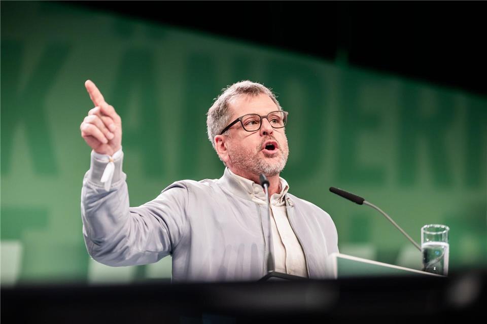 Der Spitzenkandidat der Grünen: Werner Graf. (Archivbild)Christoph Soeder/dpa