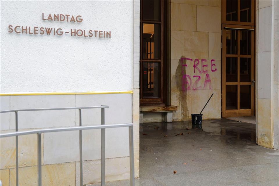 Der Staatsschutz ermittelt.Frank Molter/dpa