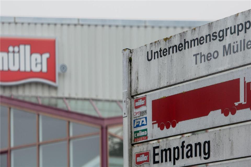 Der Stammsitz der Unternehmensgruppe Theo Müller in Aretsried. (Archiv) Stefan Puchner/dpa