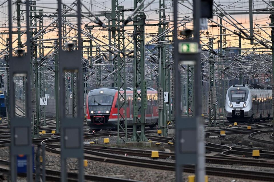 Der Stopp am Bahnhof Erfurt sorgt bei einer 29-Jährigen für unangenehme Folgen. (Symbolbild)Martin Schutt/dpa