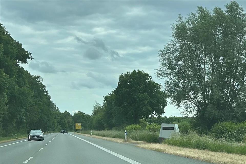 Der „Super-Blitzer“ soll diese Woche in Gescher aufgestellt werden.