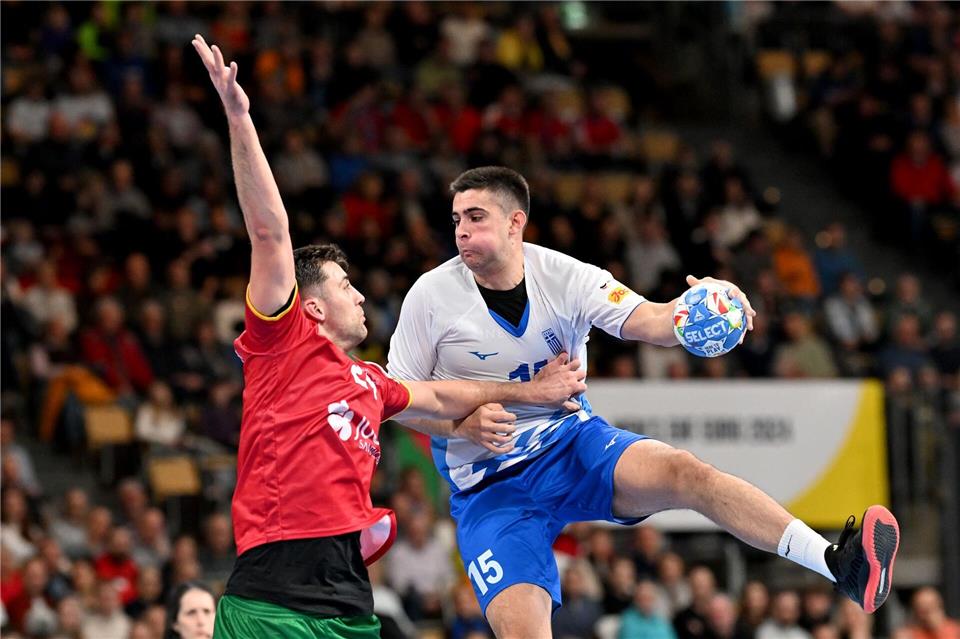 Der TVB Stuttgart verleiht Achilleas Toskas nach Frankreich.Peter Kneffel/dpa