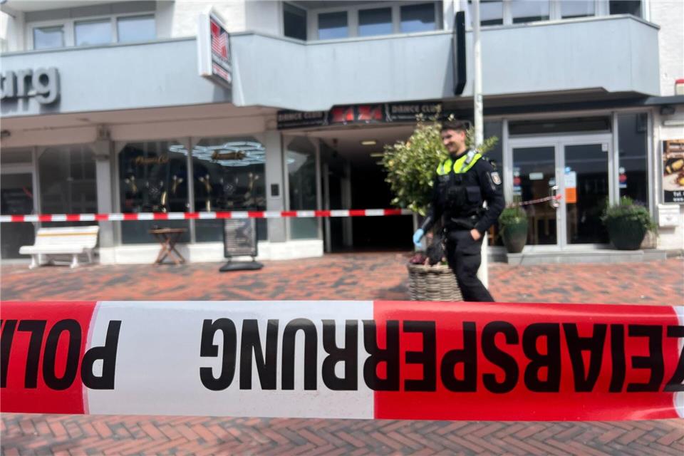Der Tatort auf Sylt wurde von der Polizei abgesperrt. Lea Albert/dpa