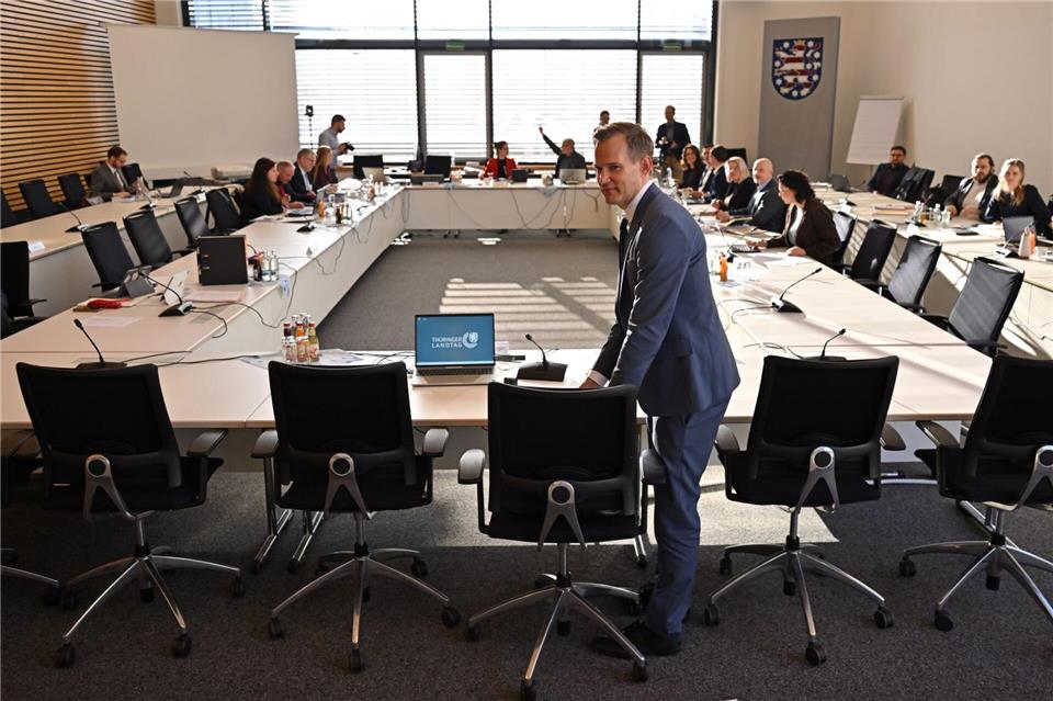 Der Thüringer Corona-Untersuchungsausschuss soll mögliche Fehler bei Entscheidungen während der Corona-Pandemie aufklären und daraus Schlüsse für künftige Pandemien ziehen. Martin Schutt/dpa