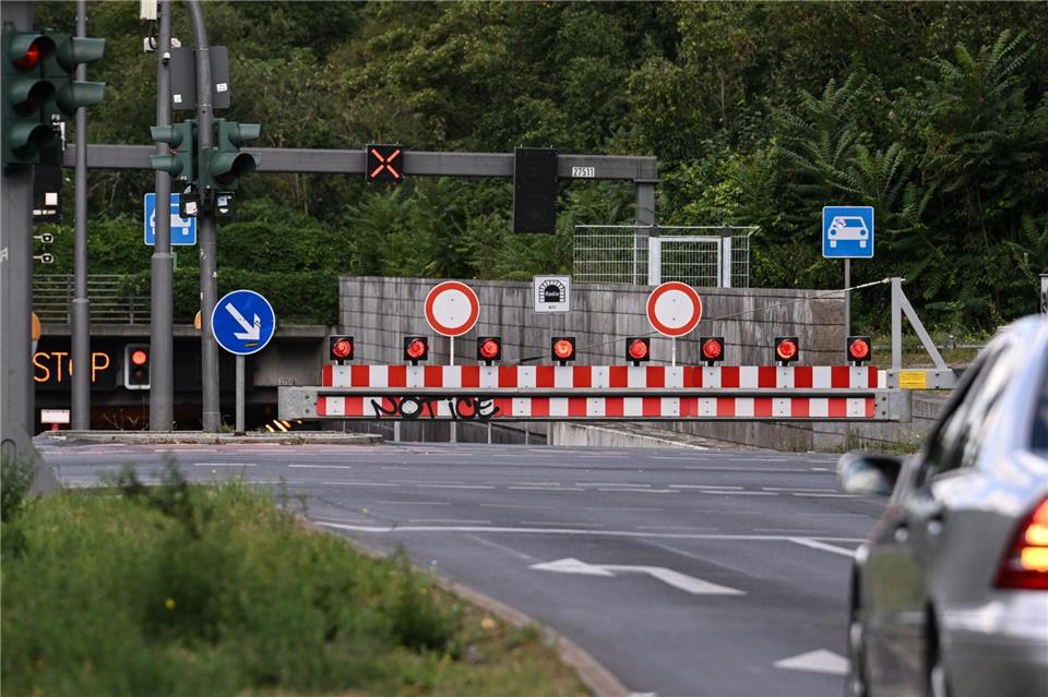 Der Tiergartentunnel war über Stunden komplett gesperrt. Britta Pedersen/dpa
