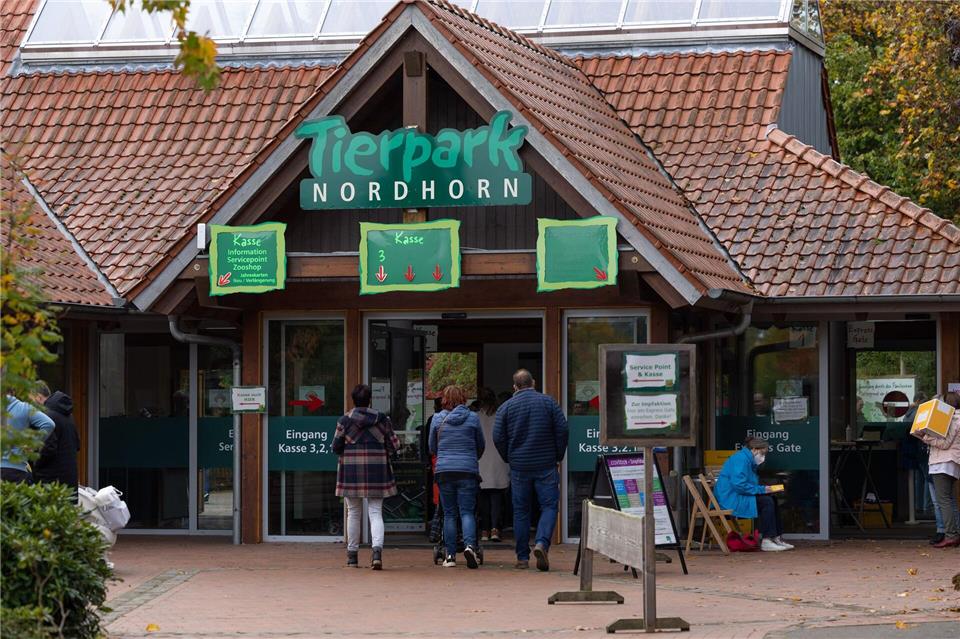 Der Tierpark Nordhorn bleibt den zweiten Tag wegen Eisglätte geschlossen. (Archivbild)Friso Gentsch/dpa