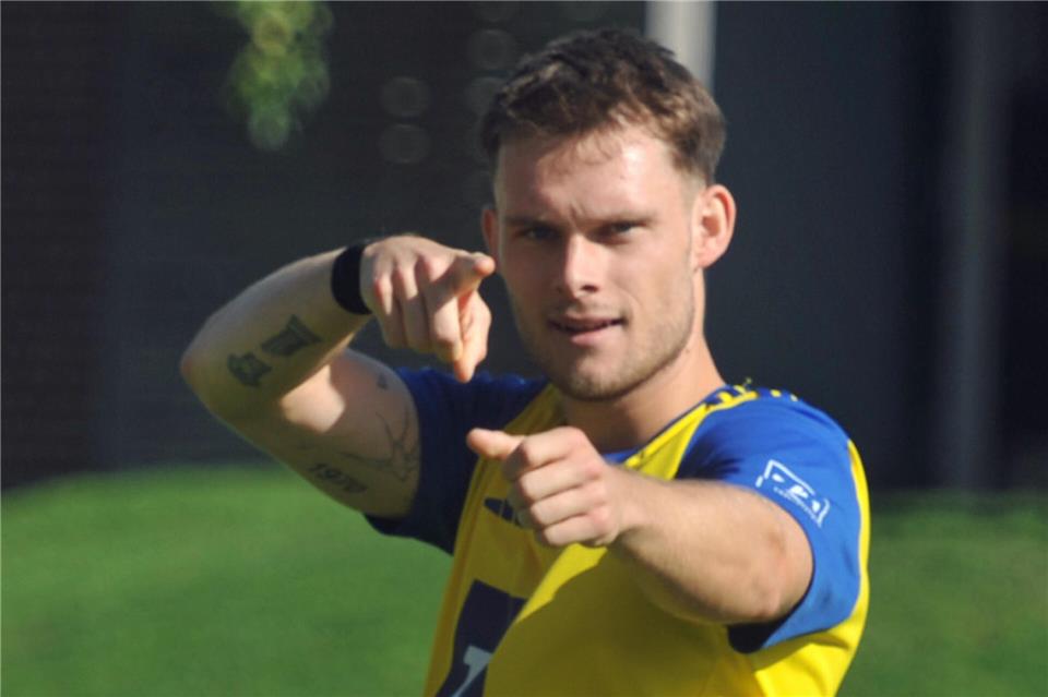 Der Torjäger hat ab Sommer erstmal ausgeballert: Der 25-jährige Julius Gerster nimmt sich nach dieser Saison eine Fußball-Auszeit.