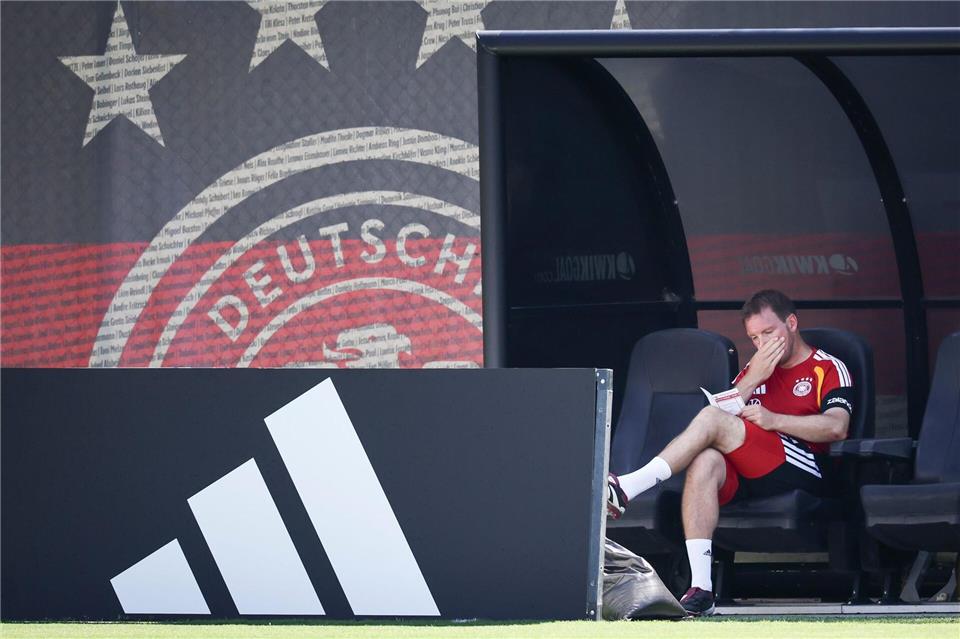 Der Trainingsplan von Julian Nagelsmann für die Elfenbeinküste ist fixiert. Jetzt läuft die Umsetzung. (Archivbild)Christian Charisius/dpa