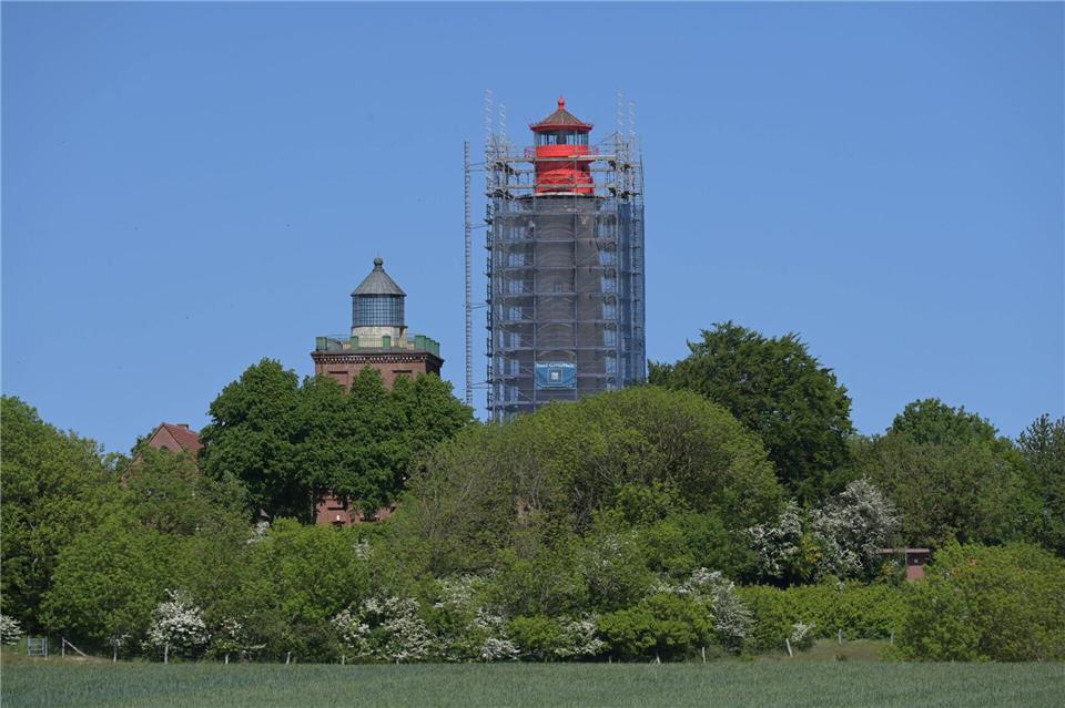 Der Turm ist weiterhin wichtig für die Schifffahrt.Stefan Sauer/dpa