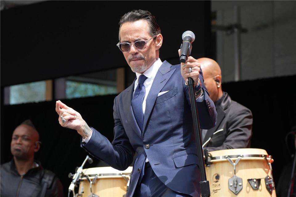 Der US-Sänger Marc Anthony („Vivir Mi Vida“) hat nun acht Kinder. (Archivbild)Alex Brandon/AP/dpa