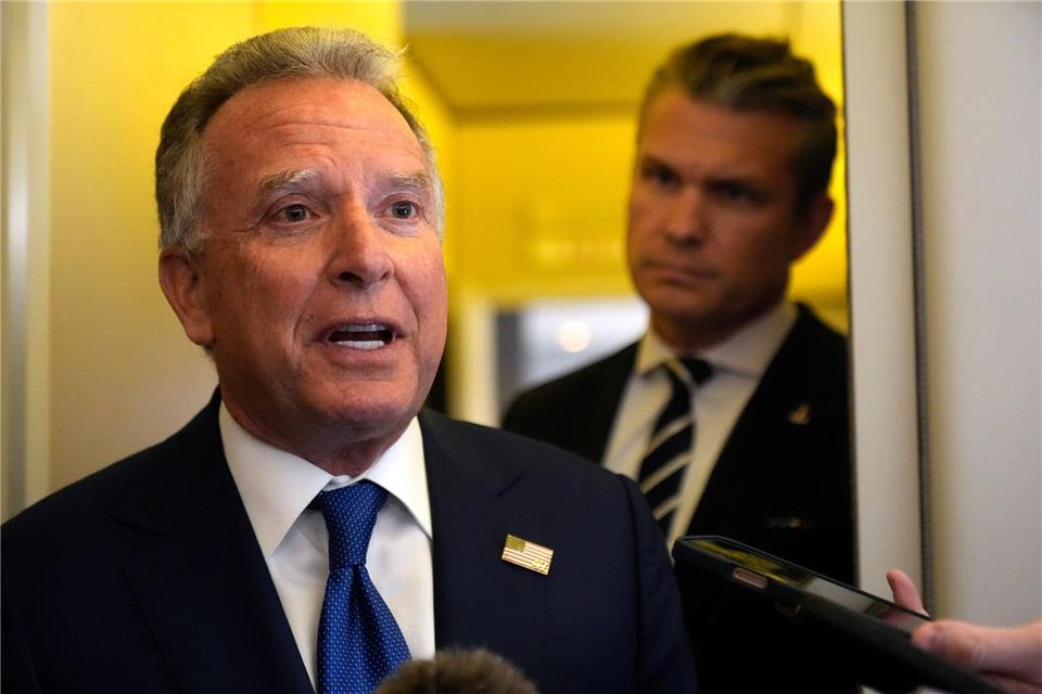 Der US-Sondergesandte Witkoff hat einen 15-Punkte-Plan bestätigt.(Archivbild)Mark Schiefelbein/AP/dpa