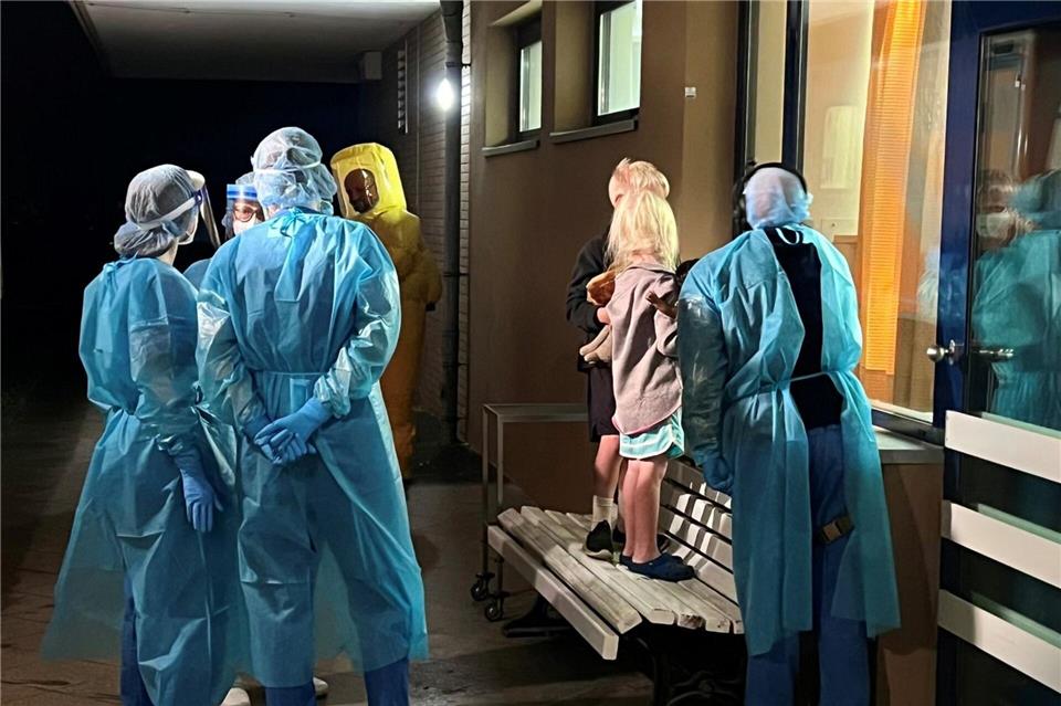 Der US-amerikanische Arzt war in der Nacht zu Mittwoch in der Berliner Charité aufgenommen worden.--/Universitätsmedizin Charité/dpa