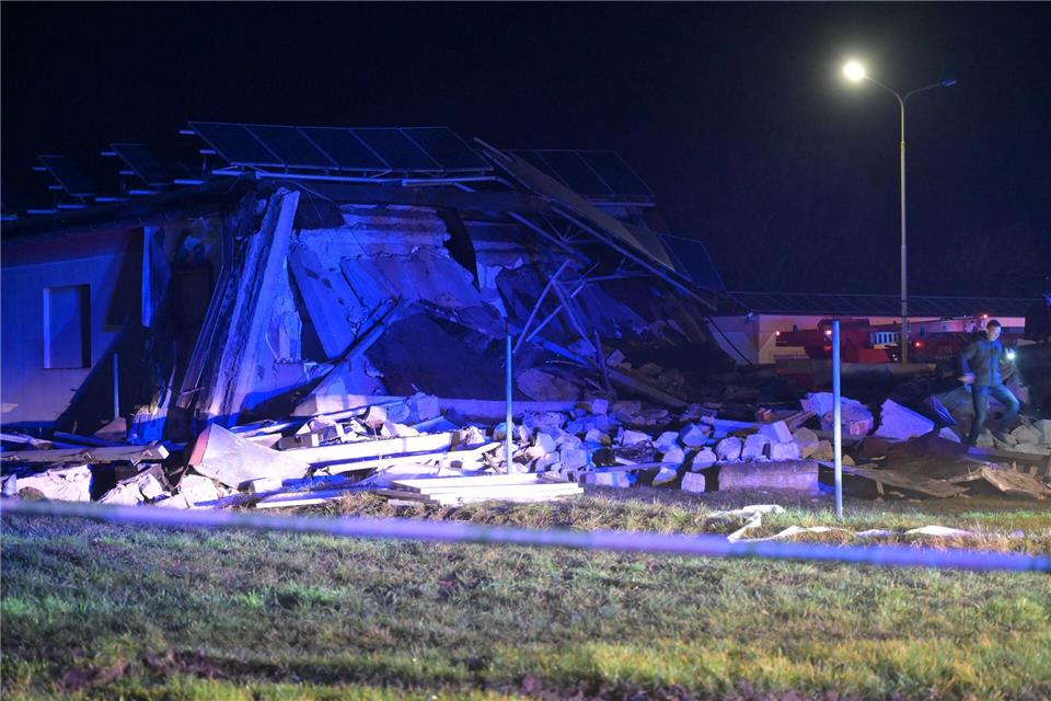 Der Unfall ereignete sich auf einem Firmengelände.Frantisek Ivan/TASR/dpa