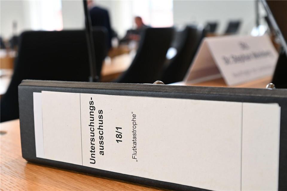 Der Untersuchungsausschuss zur Flutkatastrophe an der Ahr im Sommer 2021 prägte die zu Ende gehende Legislaturperiode in Rheinland-Pfalz. (Archivfoto)Arne Dedert/dpa