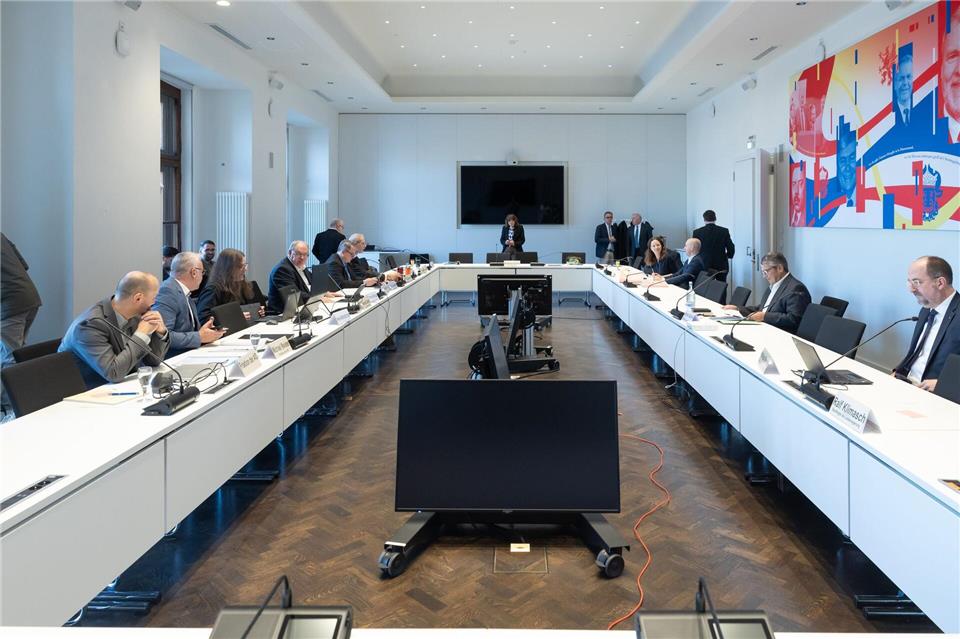 Der Untersuchungsausschusses zur Stiftung Klima- und Umweltschutz MV tagte im Schweriner Landtag.Ulrich Perrey/dpa