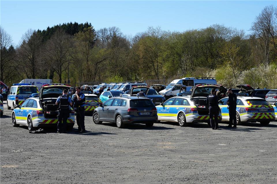 Der Verdächtige wurde im Zuge einer Fahndung festgenommen.Kevin Schößler/dpa