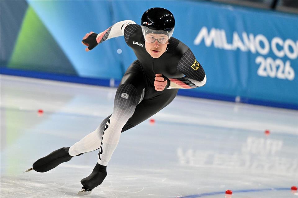 Der Verein Athleten Deutschland unterstützt Eisschnellläufer Fridtjof Petzold. (Archivbild)Peter Kneffel/dpa