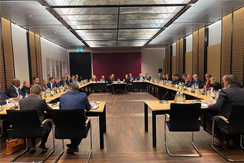 Der Vermittlungsausschuss kam zur ersten Sitzung in dieser Wahlperiode zusammen.Sascha Meyer/dpa