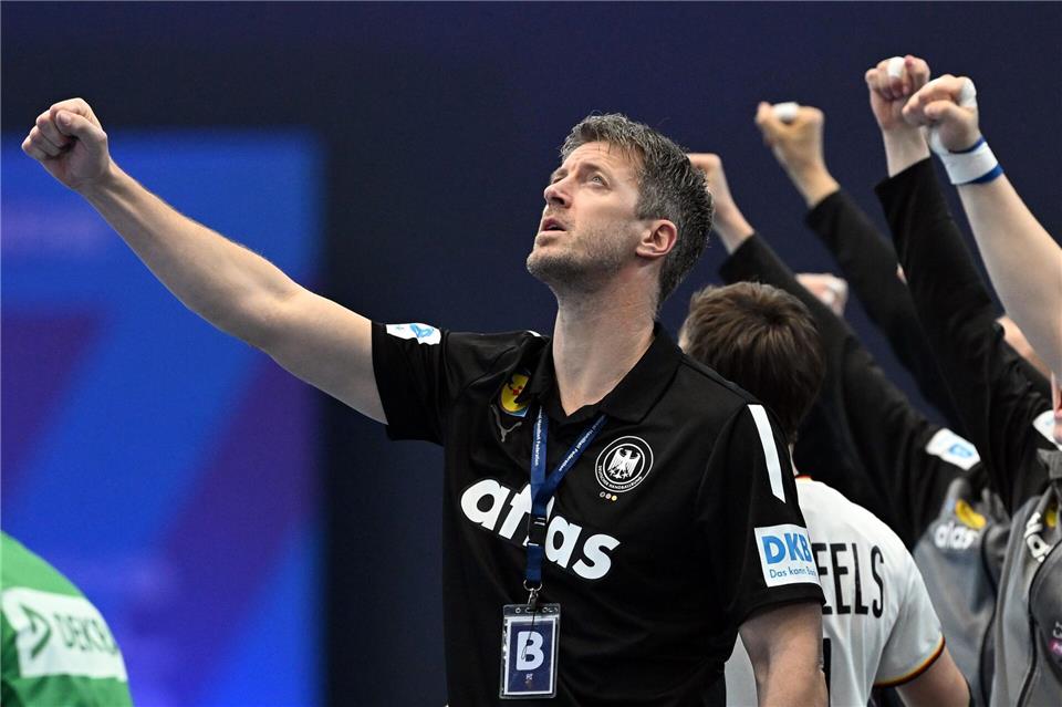 Der Vertrag von Bundestrainer Markus Gaugisch läuft 2026 aus. Federico Gambarini/dpa