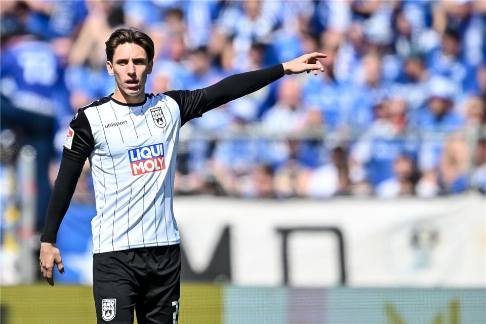 Der Vertrag von Max Brandt beim SSV Ulm hat sich automatisch verlängert.Harry Langer/dpa