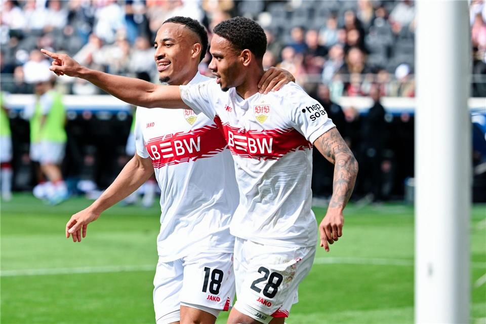 Der VfB Stuttgart machte den Einzug in die Königsklasse perfekt.Uwe Anspach/dpa