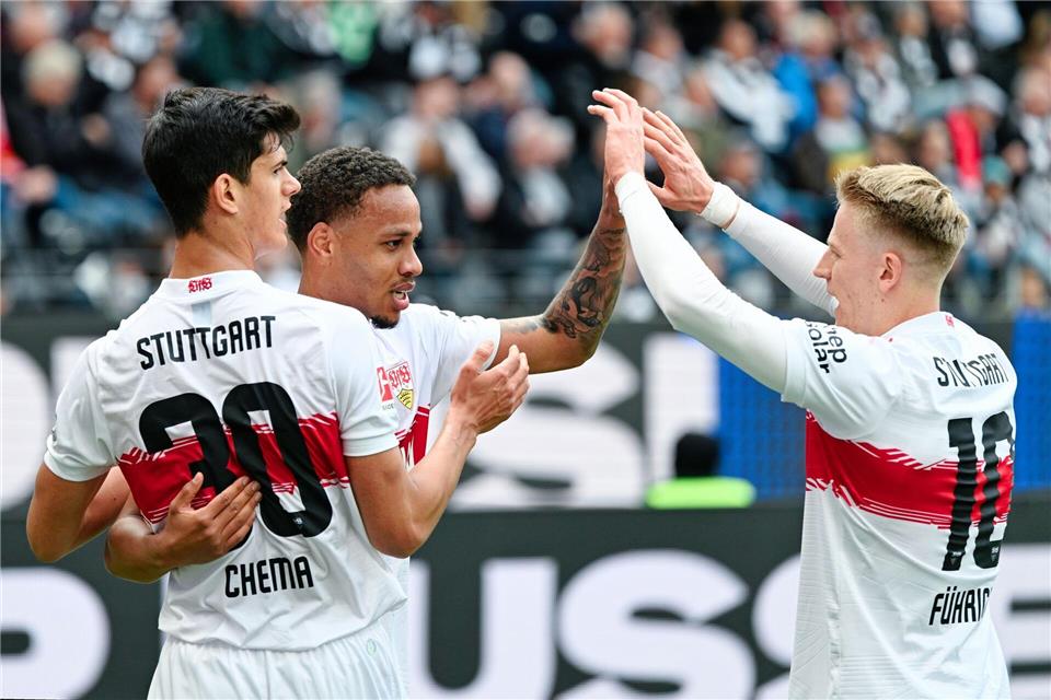 Der VfB Stuttgart spielt zum dritten Mal in Folge international.Uwe Anspach/dpa