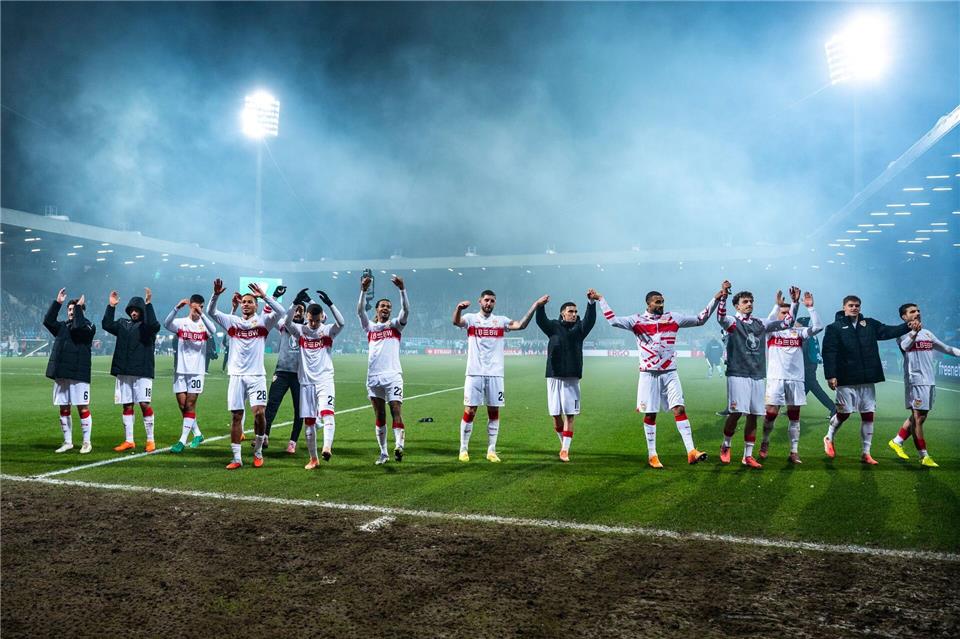 Der VfB Stuttgart träumt vom nächsten Pokalfinale.David Inderlied/dpa