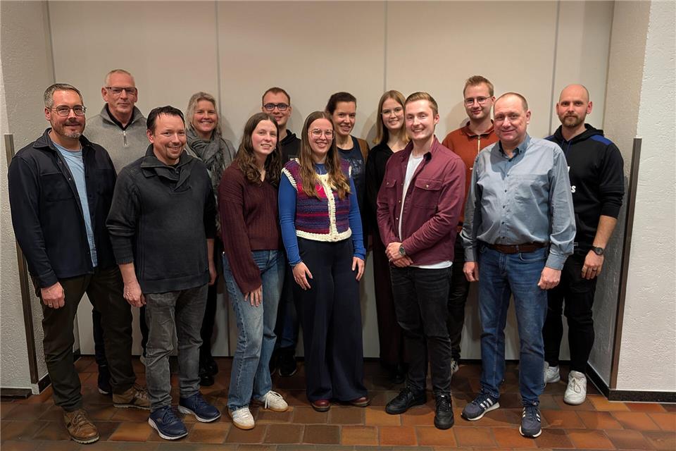 Der Vorstand der Musikkapelle freut sich auf das Jahreskonzert am 21. Februar.