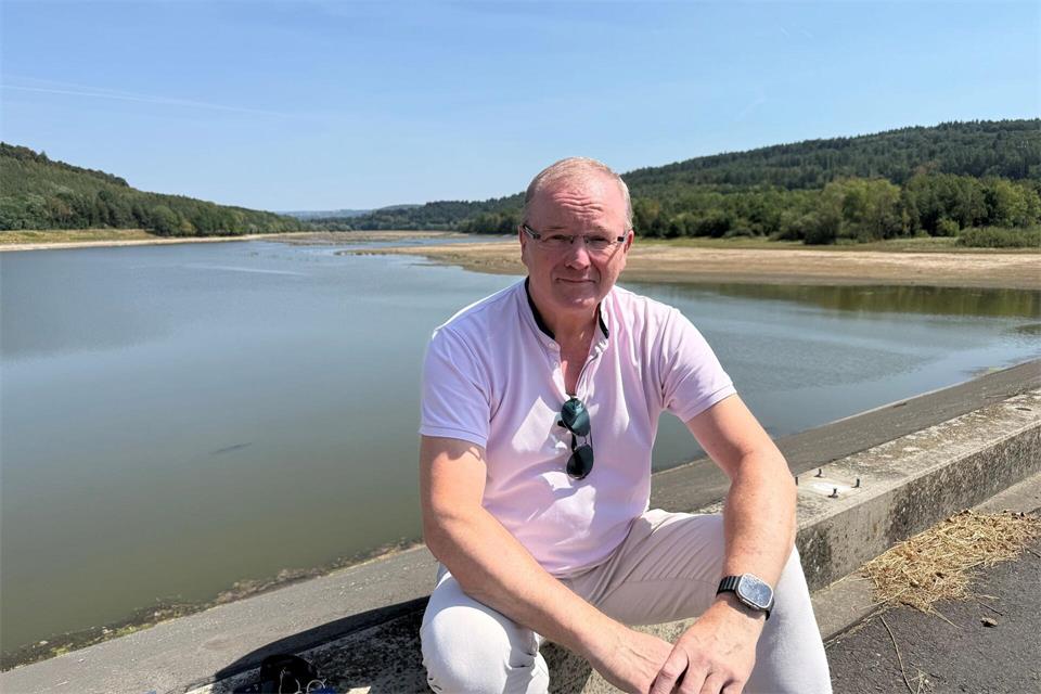 Der Wasserverband Kinzig und sein Geschäftsführer Scheffler haben weitreichende Pläne für das Wasser aus dem Kinzigstausee. Michael Bauer/dpa